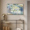 Art Remedy Golden Henri Edmond Cross - Garden at Saint Clair Impresionism Landscape Wall Art, 36" x 24", Black Frame - 2 of 4