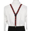 INSPIRE CHIC Gender Neutral Elastic Y Shape Adjustable Printed Suspenders - 3 of 4