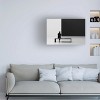 Trademark Fine Art -Inge Schuster 'Black And White I' Canvas Art - 2 of 4