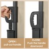 Vynxaria 118" x 71" Retractable Side Awning - Dark Grey Patio Privacy Screen - 4 of 4