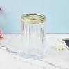 Cameo Toothbrush holder, Holds Your Toothbrushes and Toothpaste - Great Makeup Brush Holder, Non-Slip Protective Silicone Feet, Heavy Duty Glass - 4 of 4