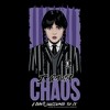 Juniors Wednesday I Cause Chaos Art T Shirt - 2 of 2