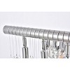 Elegant Lighting Chorus Line 3 light Chrome Wall Sconce Clear Royal Cut Crystal - 4 of 4