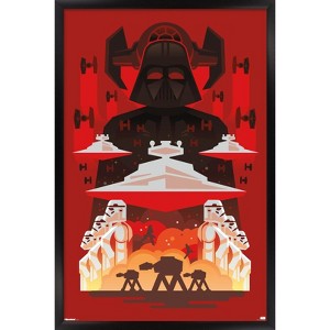 Trends International Star Wars: Heroic Gestures - Return Of The Jedi Framed Wall Poster Prints - 1 of 4