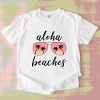 Simply Sage Market Aloha Beaches Sunglasses Garment Dyed Tee - 3 of 4