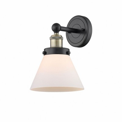 Cone - 1 Light Wall Sconce In Industrial Style-11.5 Inches Tall and 7.75 Inches Wide