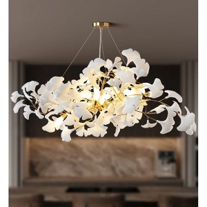 Wonder Meadow - 59" 10-Light Ginkgo Pendant Light - 1 of 4