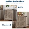 Filing Cabinet with Two Drawers - File Storage Cabinet, Office Filing Cabinet, Home Filing Cabinet, Compact Filing Cabinet, and Document Organizer - 3 of 4