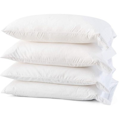 Micropuff Microfiber Hypoallergenic Pillow Cases – White (4 Pack) : Target