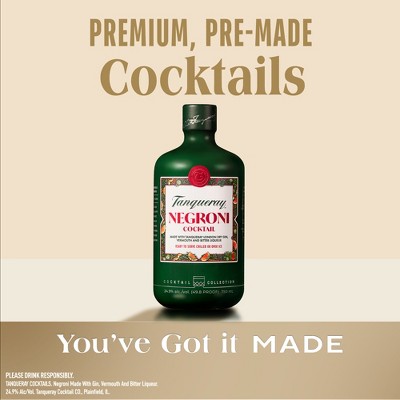 Tanqueray Ready To Drink Negroni Cocktail - 375ml Bottle