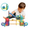 PICASSO-TILES 4 PC Pete the Cat Themed Character Marbles for Marble Run Race Track Set, STEM Toys for Kids 3+ - 2 of 4
