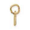 Black Bow Jewelry 14k Yellow Gold Polished Brat Charm or Pendant, 15mm - 2 of 4