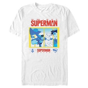 Mens Superman Up in the Sky Duo T Shirt - 1 of 4