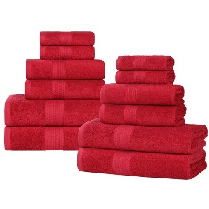 Eco-Friendly Sustainable Cotton Solid Lightweight Bathroom Set by Blue Nile Mills - 1 of 4