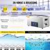 VEVOR 30L Ultrasonic Cleaner 28/40khz Dual Frequency Ultrasonic Parts Cleaner with Heater Timer for Parts Dental Instruments Cleaning, Silver - 4 of 4
