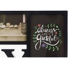 Kiera Grace 14.5"x28.5" Family Collage Frame Black: Wood Wall Mount, Holds 10 Images, 4x6 & 5x7 Size - 4 of 4