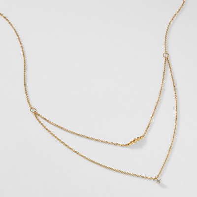 AJOA DOLLY DOT DOUBLE NECKLACE : Target