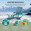 WestinTrends Adirondack Outdoor Chaise Lounge for Patio Garden Poolside - 3 of 4