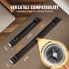VEVOR Sturdy Appliance Movers, 660 lbs Capacity, Adjustable Mobile Base, Refrigerator Support Stand, Roller Dolly for Dryers, Dishwashers, Black - 4 of 4