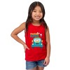 The Juniper Shop SmileyWorld Trucking Along Toddler Tank - 3 of 4