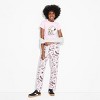 Women's Peanuts Snoopy Short Sleeve Graphic Baby T-Shirt - Pink - 3 of 3