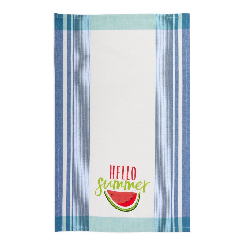 3pk Cotton Hello Summer Dishtowel Set - Design Imports, 5 of 7
