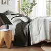 Sapphtopaz 7 Pcs Stripe Comforter Set Coastal-inspired Stripe Pattern Bedding Set, Quilt Set, Machine Washable - 4 of 4