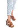 Refresh Women's Cross Strap Heeled Sandals - 2 of 4