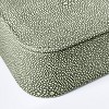 Small Rounded Faux Shagreen Box with Removable Lid - Threshold™ designed with Studio McGee - image 3 of 4