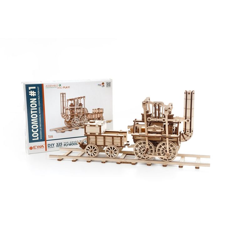 EWA Eco-Wood-Art Locomotive Construction Kit, 2 of 4