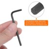 Unique Bargains Chrome Vanadium Steel Rust-Proof L-Shape Hex Key Wrenches Black 20 Pcs - 4 of 4