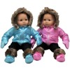 The Queen's Treasures 15" Baby Doll Clothes Set of Two Winter Outerwear - image 4 of 4