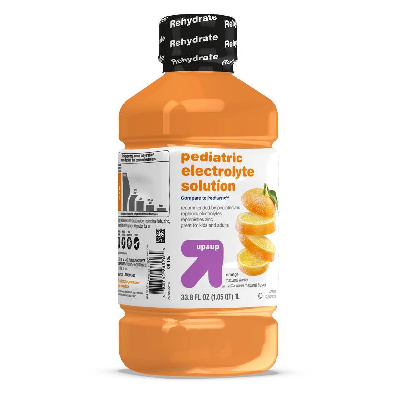 Pediatric Electrolyte Drink - Orange - 33.8 fl oz - up &#38; up&#8482;, 3 of 9