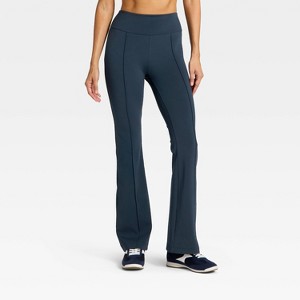 Women's High-Rise Fleece Lined Winter Flare Leggings - All In Motion™ - 1 of 4