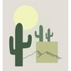 Natural World Cacti & Shapes Adult Long Sleeve Hoodie - 2 of 2