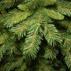 National Tree Company 6.5 ft Pre-Lit Artificial Medium Christmas Tree, Green, Tiffany Fir, White Lights, Includes Stand - 3 of 4