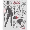 Women's Cruella Fashion Drawings Racerback Tank Top - 2 of 4