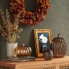 Glass Pumpkin Amber - Threshold™ - 2 of 3