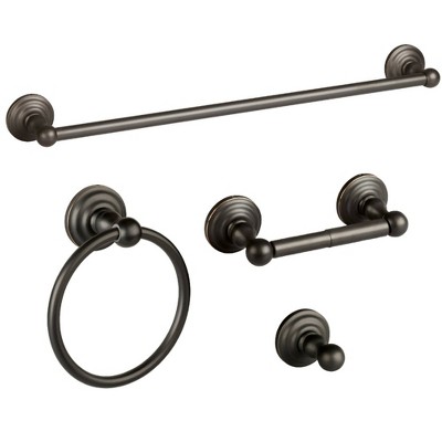 Design House Millbridge Double Oil-Rubbed Bronze Robe Hook