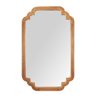 MH London Gable 29" x 18" Solid Wood Wall Mounted Accent Mirror