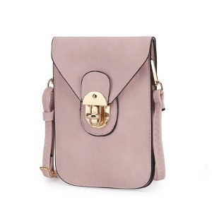 MKF Collection Kianna Medium Phone Crossbody Women's Vegan Leather Handbag by Mia K - 1 of 4