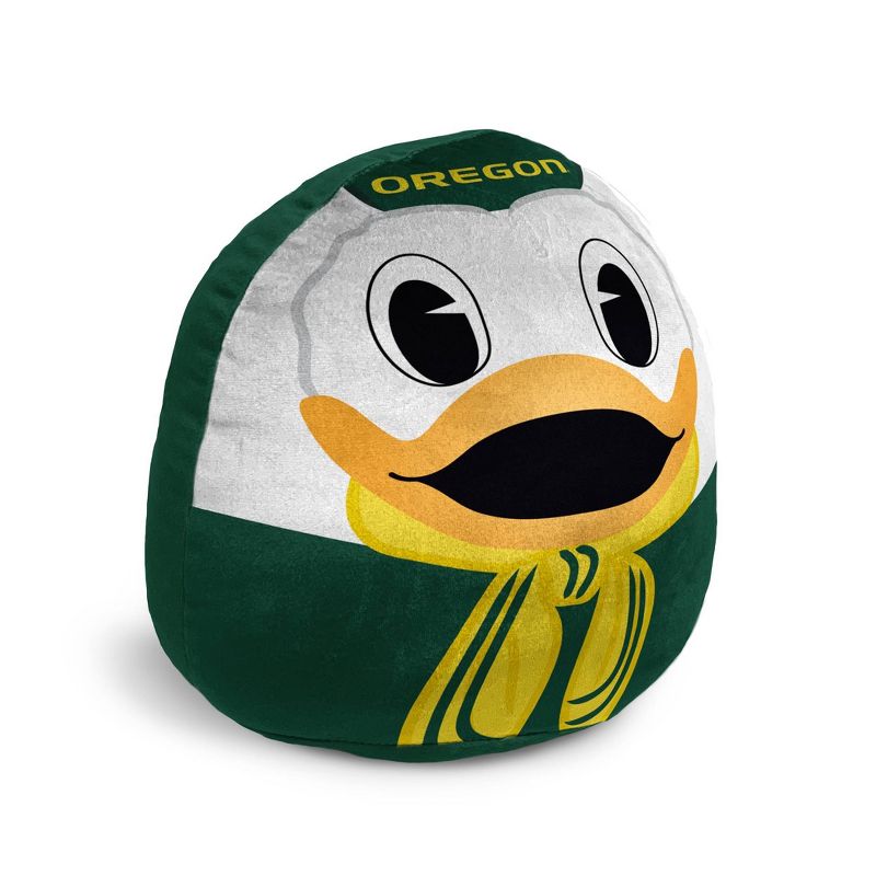NCAA Oregon Ducks 16&#34;x16&#34; Plushie Mascot Pillow, 1 of 4