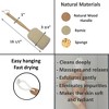 Evideco French Home Goods Natural Wood Bath Brush Collection: Deep Cleansing and Relaxing - 3 of 4