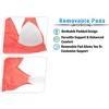 5 Star Super Deals Seamless Support Wireless Comfort Bra - Breathable Mesh Design, Anti-Chafing, Removable Pads, Sports Freedom Bra - 3 of 4