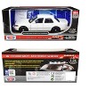 2010 Ford Crown Victoria Police Interceptor Unmarked White "Custom Builder's Kit" Series 1/24 Diecast Model Car by Motormax - 3 of 3