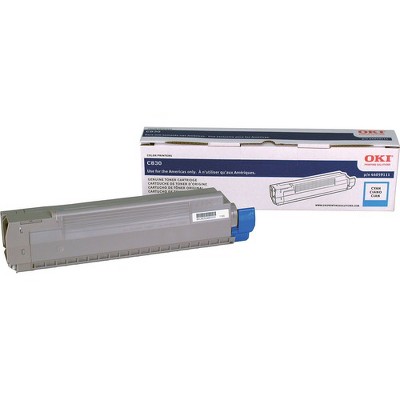 Oki Toner Cartridge - LED - 8000 Pages - Cyan - 1 Each