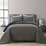 Soft Stripe Quilted/Coverlet - Lush Décor
