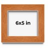 PosterPalooza | Photo Size Flat Brown Picture Frame - UV Acrylic, Foam Board Backing, Hanging Hardware - 2 of 4