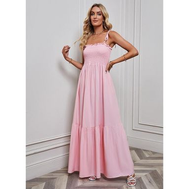 chinese dress ladies Pretty In Pink Maxi Dress