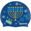 Sporti Hanukkah Silicone Swim Cap - 2 of 4